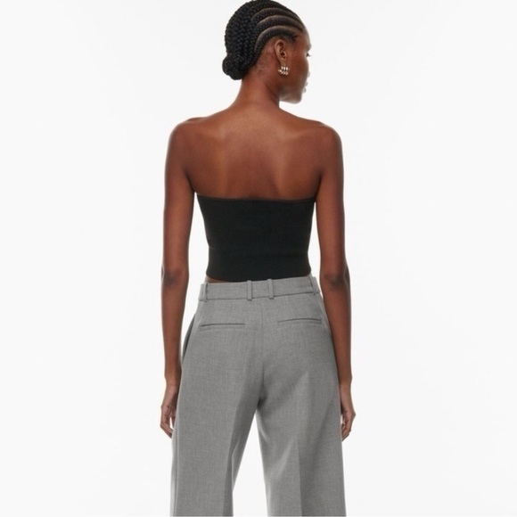 Aritzia Babaton Essamba Knit Tube Top | Black | S basics simple closet staple - Picture 3 of 8